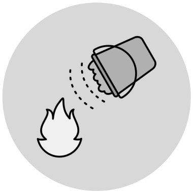 Simge vektör resimlemesini ateşle