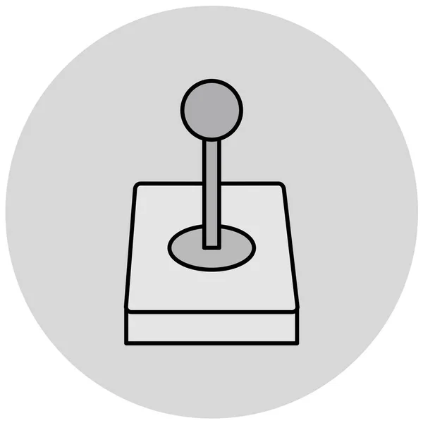 Modèle Signe Icône Vectoriel Joystick — Image vectorielle