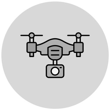 İHA. Web simgesi basit illüstrasyon