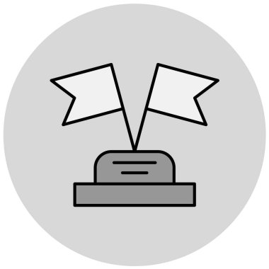 ödül simgesi vektör illüstrasyonu