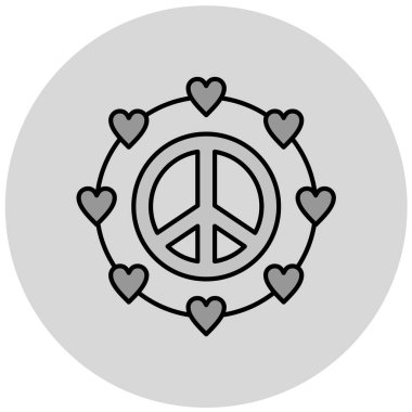 Kalpler. Web simgesi basit tasarım