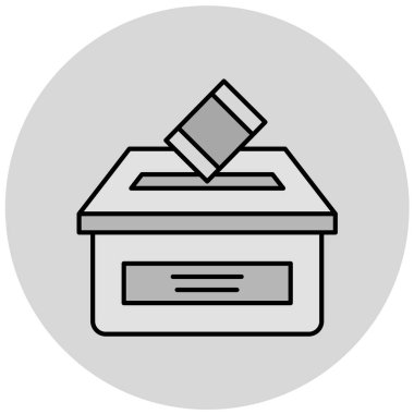 kutu simgesi, vektör illüstrasyonu