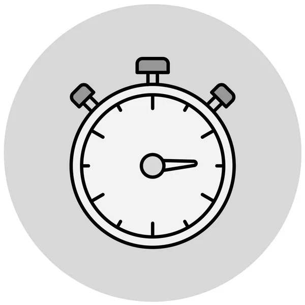 Stopwatch Icoon Vectorillustratie — Stockvector