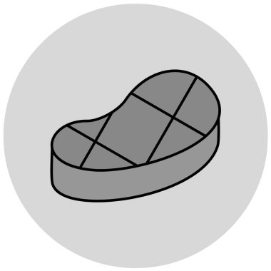 et basit simgesi, vektör illüstrasyonu