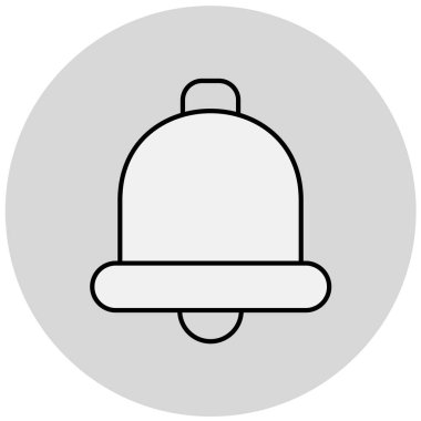 Çan simgesi vektör illüstrasyonu