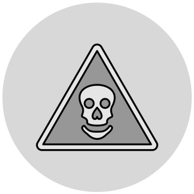 uyarı işareti simgesi, vektör illüstrasyonu