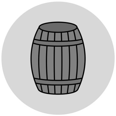 Varil simge vektör çizim