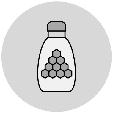 Tatlım simge vektör çizim