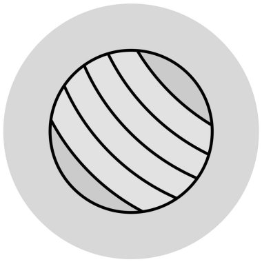 Top. Web simgesi basit illüstrasyon