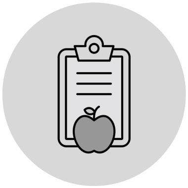 Pano. Web simgesi basit illüstrasyon