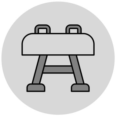 Okul. Web simgesi basit illüstrasyon