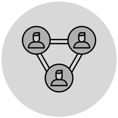 seo modern simgesinin vektör illüstrasyonu