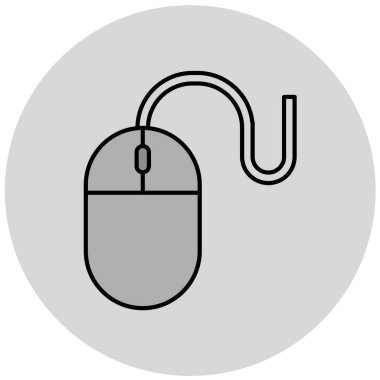 bilgisayar fare simgesi, vektör illüstrasyonu