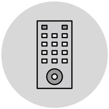 Modern b 'nin vektör illüstrasyonu eksik simgesi