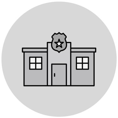 Hastane Simgesi Vektör İllüstrasyonu