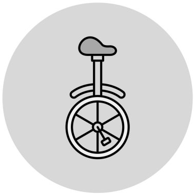 bisiklet ikonu vektör illüstrasyonu