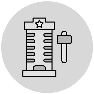 Modern b 'nin vektör illüstrasyonu eksik simgesi