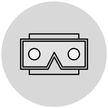 Modern simgenin vektör illüstrasyonu