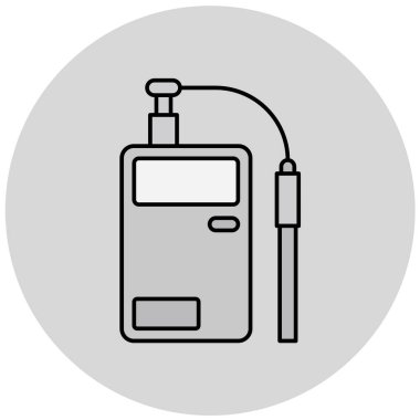 Basit vektör web simgesi illüstrasyonu