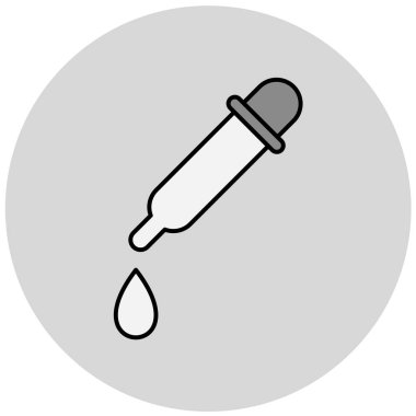 Bırakıcı simgesi vektör illüstrasyonu