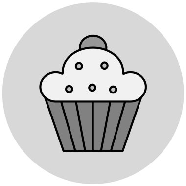 Tatlım. Web simgesi basit tasarım