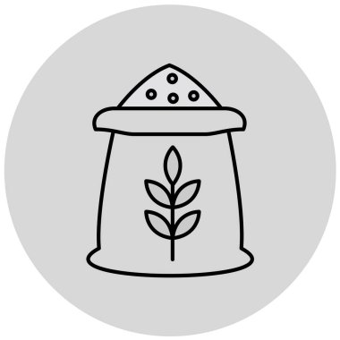 Gıda simgesinin vektör illüstrasyonu