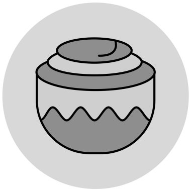 Gıda simgesinin vektör illüstrasyonu