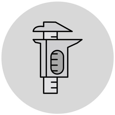 Modern araç simgesinin vektör illüstrasyonu