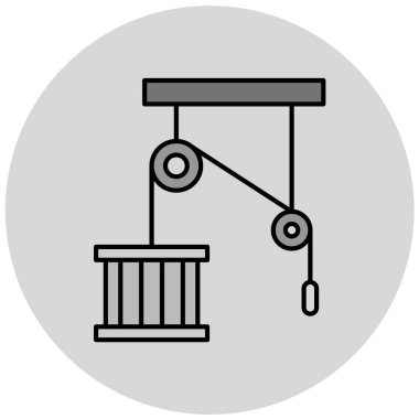 Modern simgenin vektör illüstrasyonu