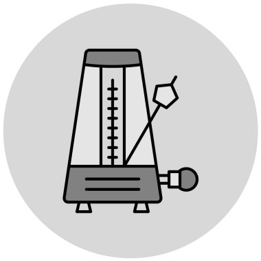 Tek bir simgenin vektör illüstrasyonu