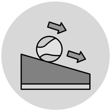 Modern simgenin vektör illüstrasyonu