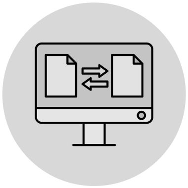 seo modern simgesinin vektör illüstrasyonu