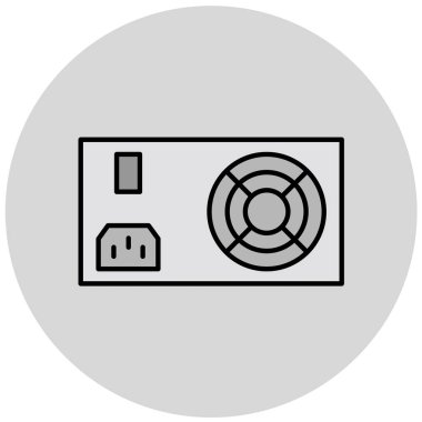 Modern simgenin vektör illüstrasyonu