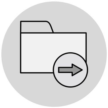 Dosya. Web simgesi basit illüstrasyon