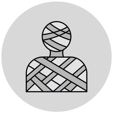 Modern simgenin vektör illüstrasyonu