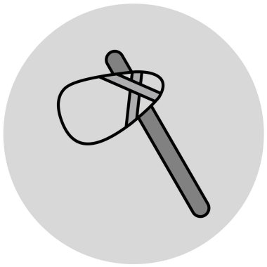 Modern simgenin vektör illüstrasyonu