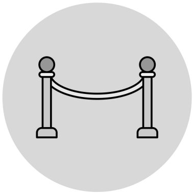 bariyer kapı vektör çizimi