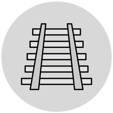 Merdiven ikonu. vektör illüstrasyonu