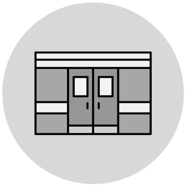 Modern b 'nin vektör illüstrasyonu eksik simgesi