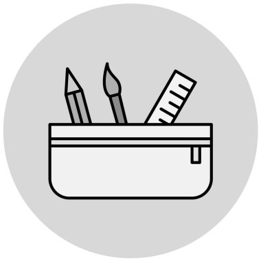 Kalem web simgesi basit tasarım