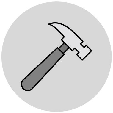 Araç tek simgesinin vektör illüstrasyonu