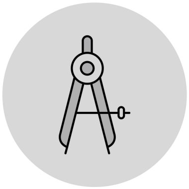 Pusula simgesi vektör resimlemesi