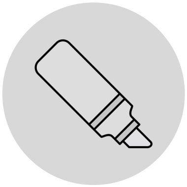 kalem con vektör illüstrasyonu