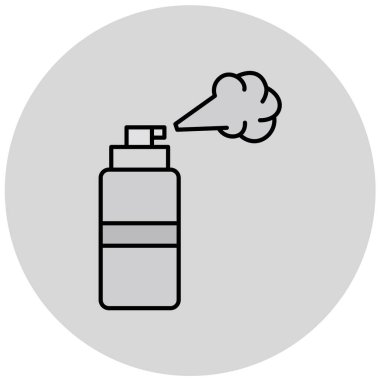 Modern sprey simgesinin vektör illüstrasyonu