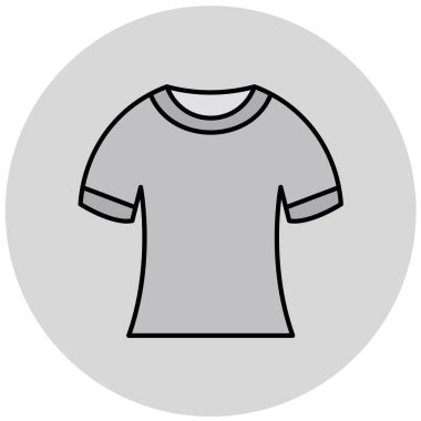 güzel giysi ve aksesuar vektör simgesi 