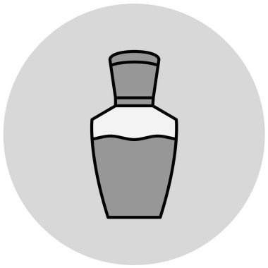 güzel giysi ve aksesuar vektör simgesi 