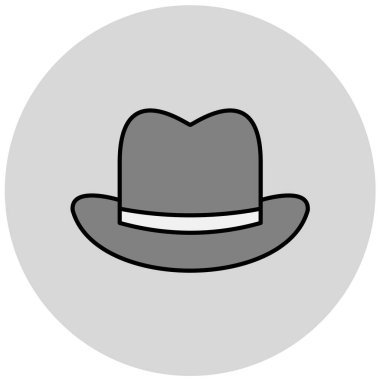 güzel giysi ve aksesuar vektör simgesi 