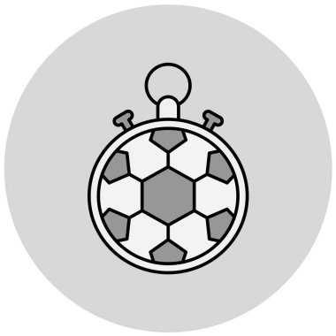 Moda tarzında izole edilmiş spor simgesi