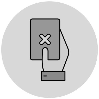 Modern b 'nin vektör illüstrasyonu eksik simgesi