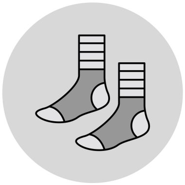 Moda tarzında izole edilmiş spor simgesi